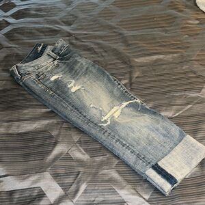 American Eagle cropped Artist jeans